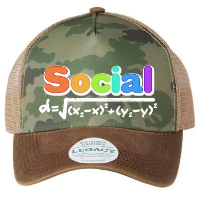 Social Distancing Math Formula  Legacy Tie Dye Trucker Hat