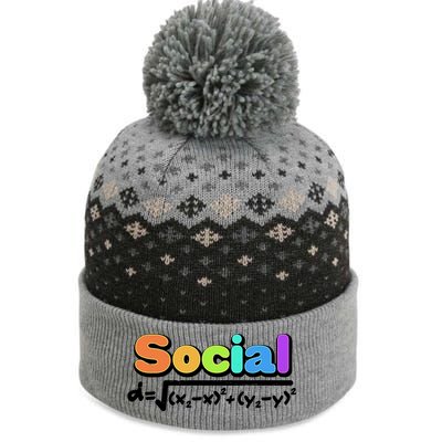 Social Distancing Math Formula  The Baniff Cuffed Pom Beanie