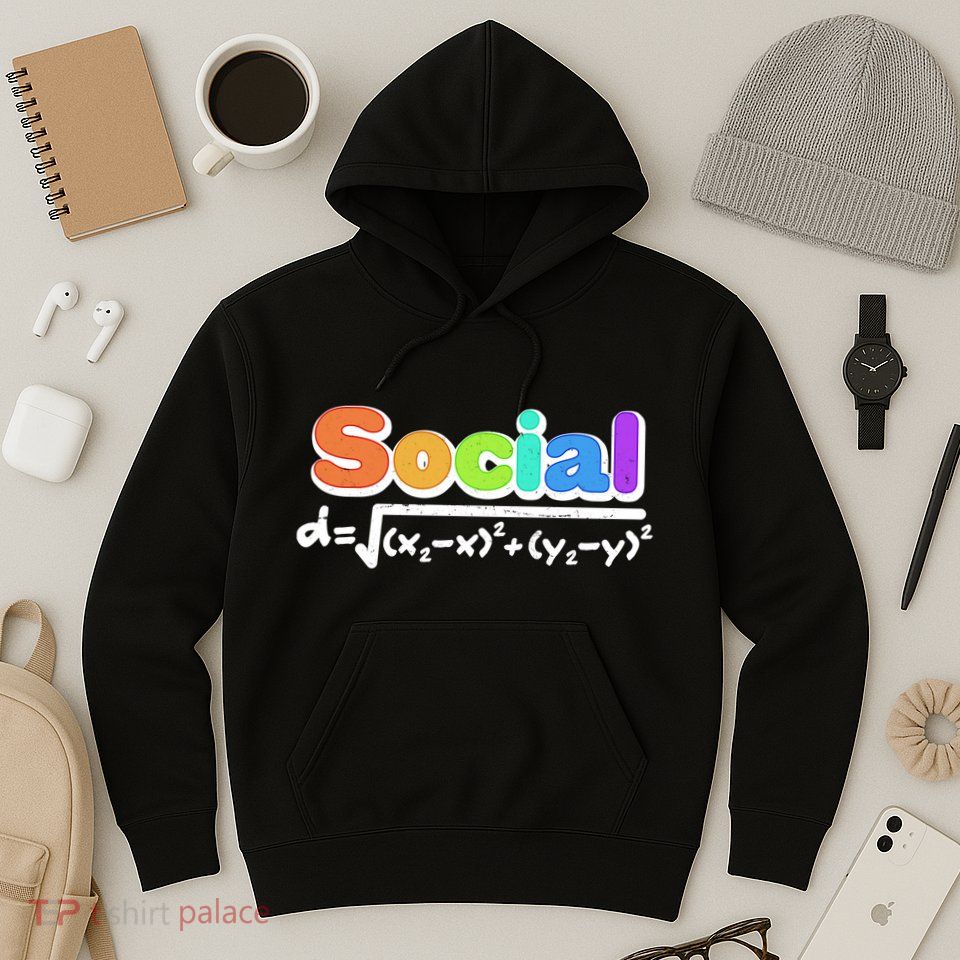 Social Distancing Math Formula  Hoodie