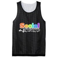 Social Distancing Math Formula  Mesh Reversible Basketball Jersey Tank