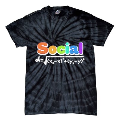Social Distancing Math Formula  Tie-Dye T-Shirt