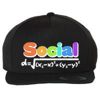 Social Distancing Math Formula  Wool Snapback Cap