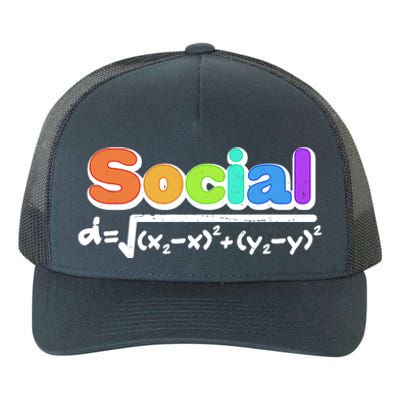 Social Distancing Math Formula  Yupoong Adult 5-Panel Trucker Hat