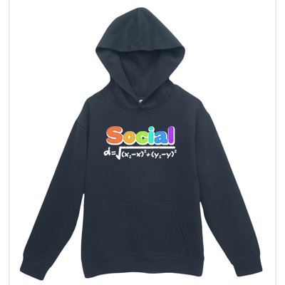 Social Distancing Math Formula  Urban Pullover Hoodie