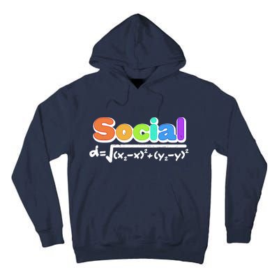 Social Distancing Math Formula  Tall Hoodie