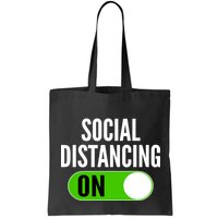 Social Distancing On Button Bag