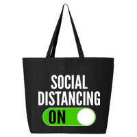 Social Distancing On Button 25L Jumbo Tote