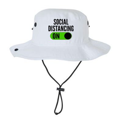 Social Distancing On Button Legacy Cool Fit Booney Bucket Hat