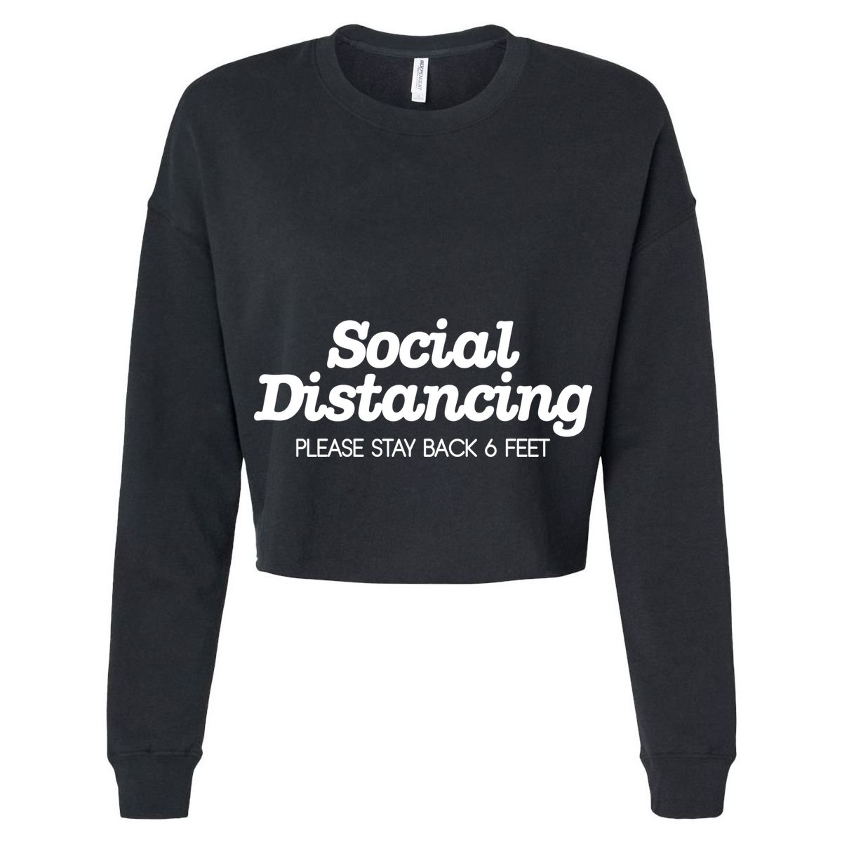 Social Distancing Please Stay Back 6 Feet Cool Comfort Performance Bucket Hat