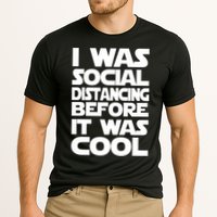Social Distancing Was Cool Introvert Quarantine Performance Shirt