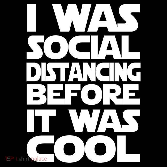Social Distancing Was Cool Introvert Quarantine City Backpack