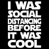 Social Distancing Was Cool Introvert Quarantine Full Zip Hoodie