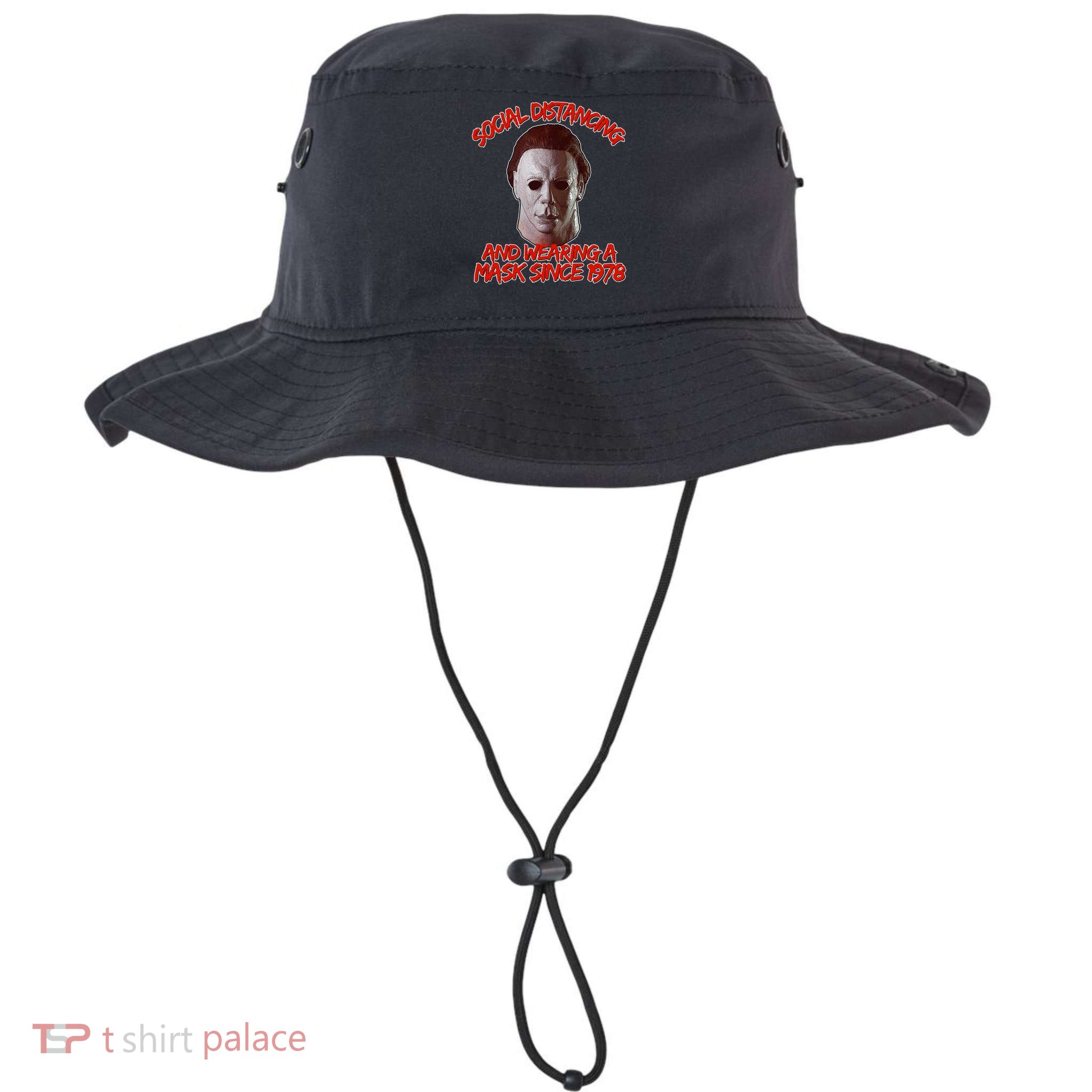 Social Distancing Wearing A Mask Since 1978 Halloween Bucket Hat
