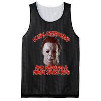 Social Distancing Wearing A Mask Since 1978 Halloween Mesh Reversible Basketball Jersey Tank