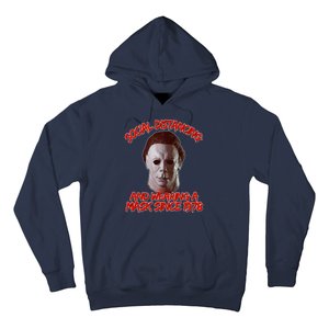 Social Distancing Wearing A Mask Since 1978 Halloween Hoodie