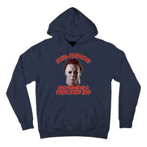 Social Distancing Wearing A Mask Since 1978 Halloween Tall Hoodie