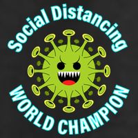 Social Distancing World Champion Cool Comfort Performance Bucket Hat