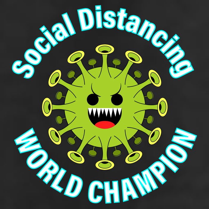 Social Distancing World Champion Cool Comfort Performance Bucket Hat