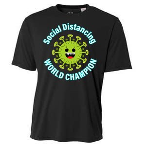 Social Distancing World Champion Cooling Performance Crew T-Shirt