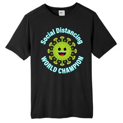 Social Distancing World Champion Tall Fusion ChromaSoft Performance T-Shirt