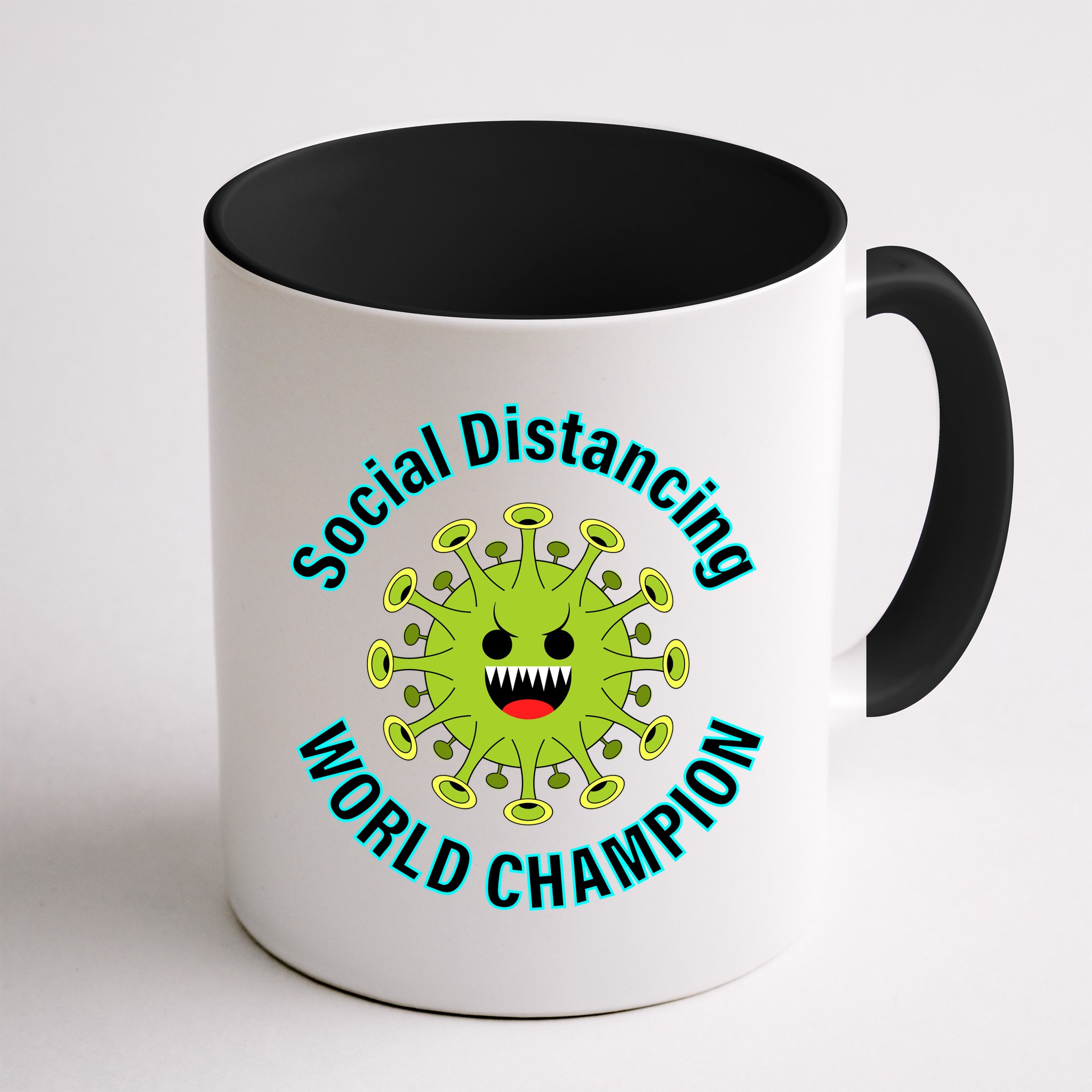 Social Distancing World Champion Mug