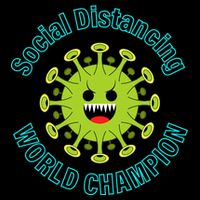 Social Distancing World Champion Mug