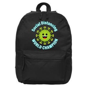 Social Distancing World Champion 16 in Basic Backpack