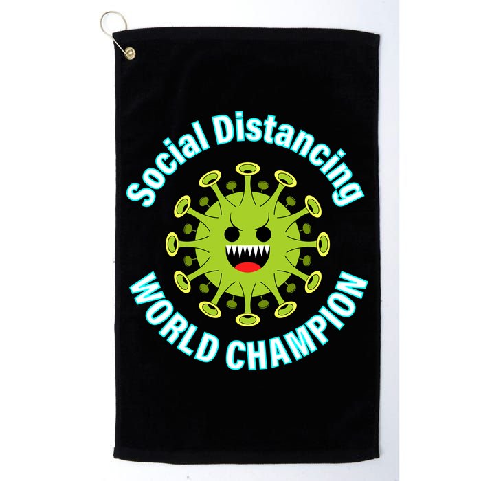 Social Distancing World Champion Golf Towel