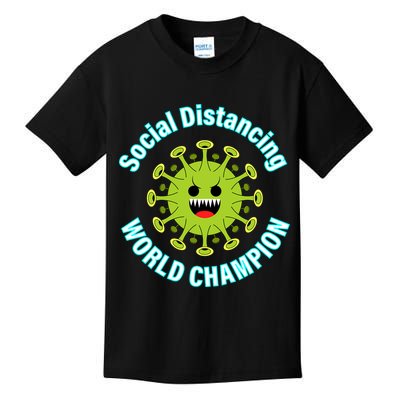 Social Distancing World Champion Kids T-Shirt