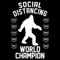 Social Distancing World Champion Sasquatch 16 in Basic Backpack