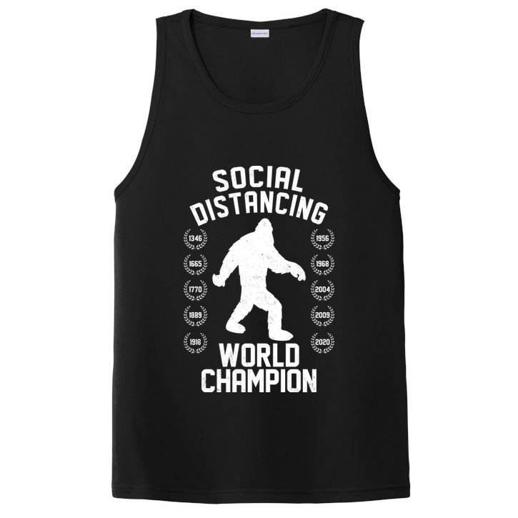 Social Distancing World Champion Sasquatch PosiCharge Competitor Tank