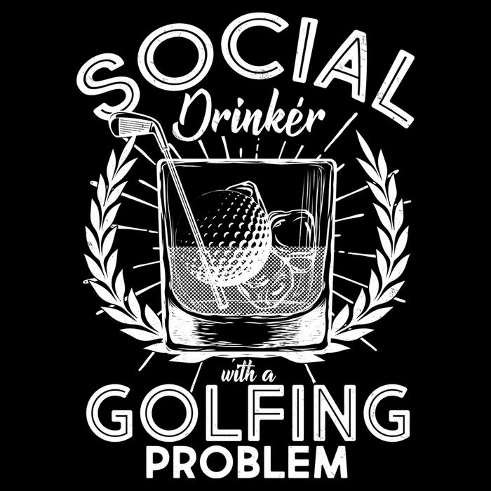 Social Drinker with a Golfing Problem Bucket Hat