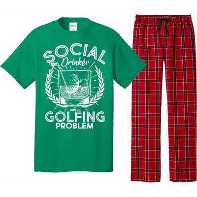 Social Drinker with a Golfing Problem Pajama Set