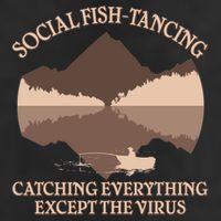 Social Fish-Tancing Funny Social Distancing Cool Comfort Performance Bucket Hat