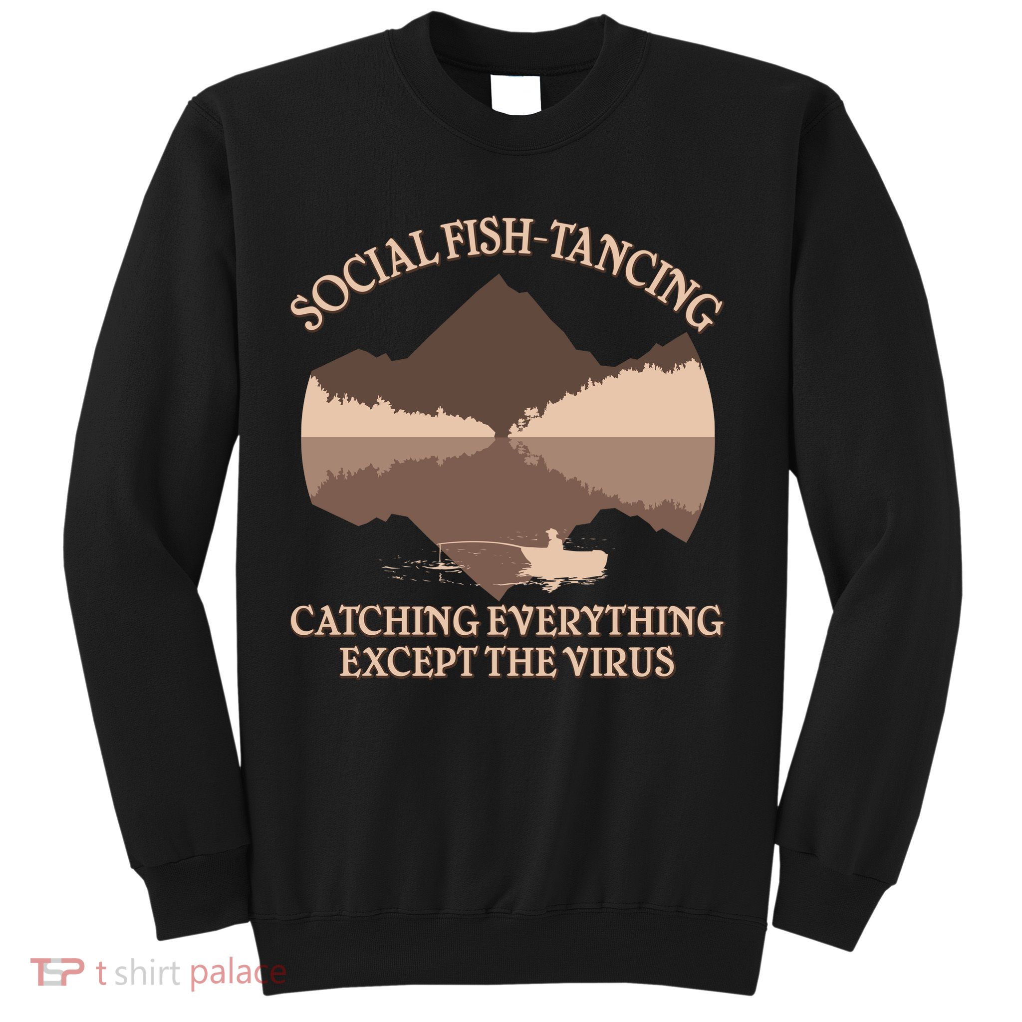 Social Fish-Tancing Funny Social Distancing Sweatshirt