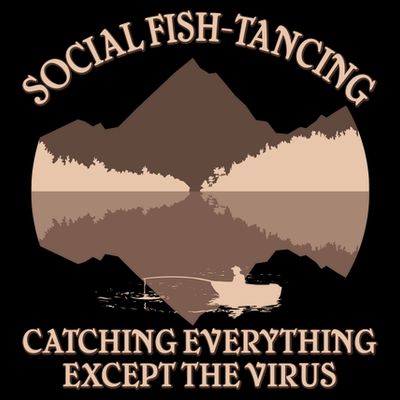 Social Fish-Tancing Funny Social Distancing T-Shirt