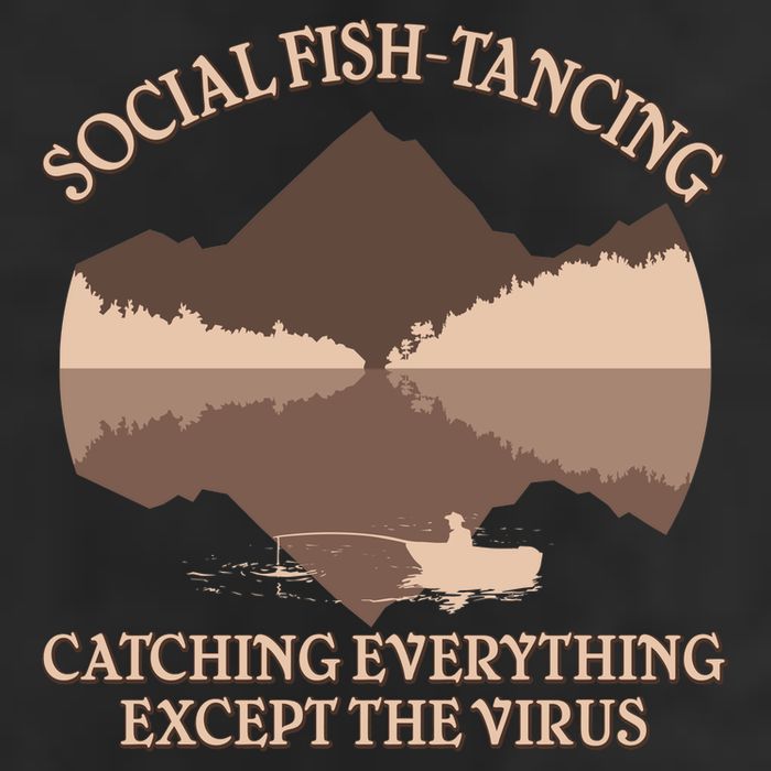 Social Fish-Tancing Funny Social Distancing Adult Drive Performance Visor