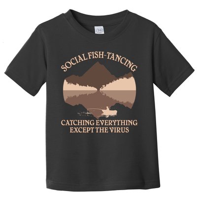 Social Fish-Tancing Funny Social Distancing Toddler T-Shirt