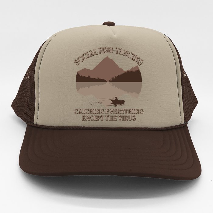 Social Fish-Tancing Funny Social Distancing Trucker Hat