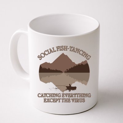 Social Fish-Tancing Funny Social Distancing Coffee Mug