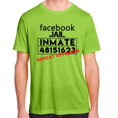 Social Media Jail Inmate Repeat Offender Adult ChromaSoft Performance T-Shirt