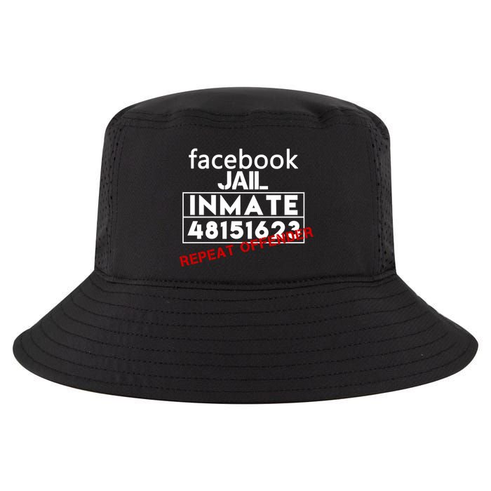 Social Media Jail Inmate Repeat Offender Cool Comfort Performance Bucket Hat