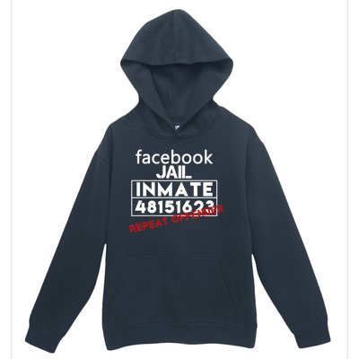 Social Media Jail Inmate Repeat Offender Urban Pullover Hoodie