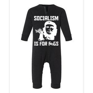 Socialism Is For Figs Infant Fleece One Piece