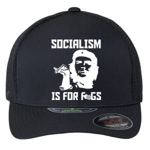 Socialism Is For Figs Flexfit Unipanel Trucker Cap