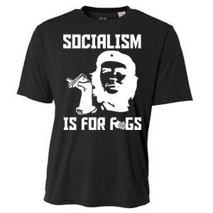 Socialism Is For Figs Cooling Performance Crew T-Shirt