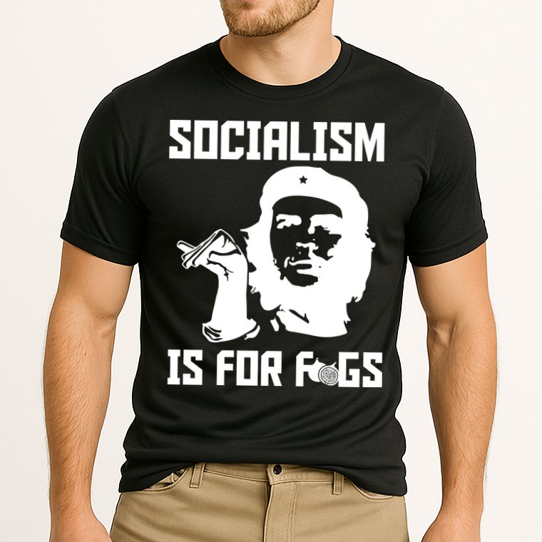 Socialism Is For Figs Cooling Performance Crew T-Shirt