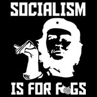 Socialism Is For Figs Cooling Performance Crew T-Shirt