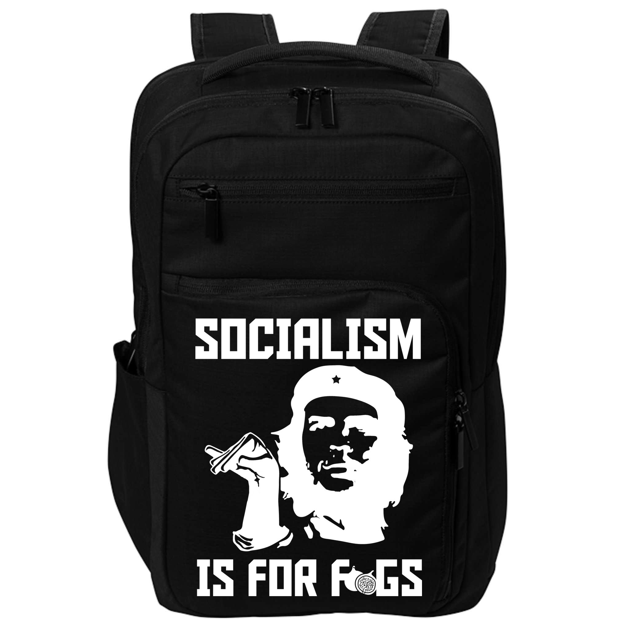 Socialism Is For Figs Impact Tech Backpack