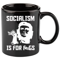Socialism Is For Figs 11oz C Handle Ceramic Mug